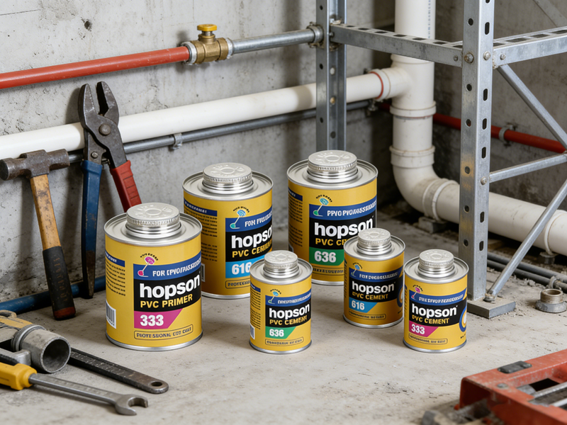 PVC 管胶水粘接方法全指南：排水管胶与进水管胶正确使用技巧