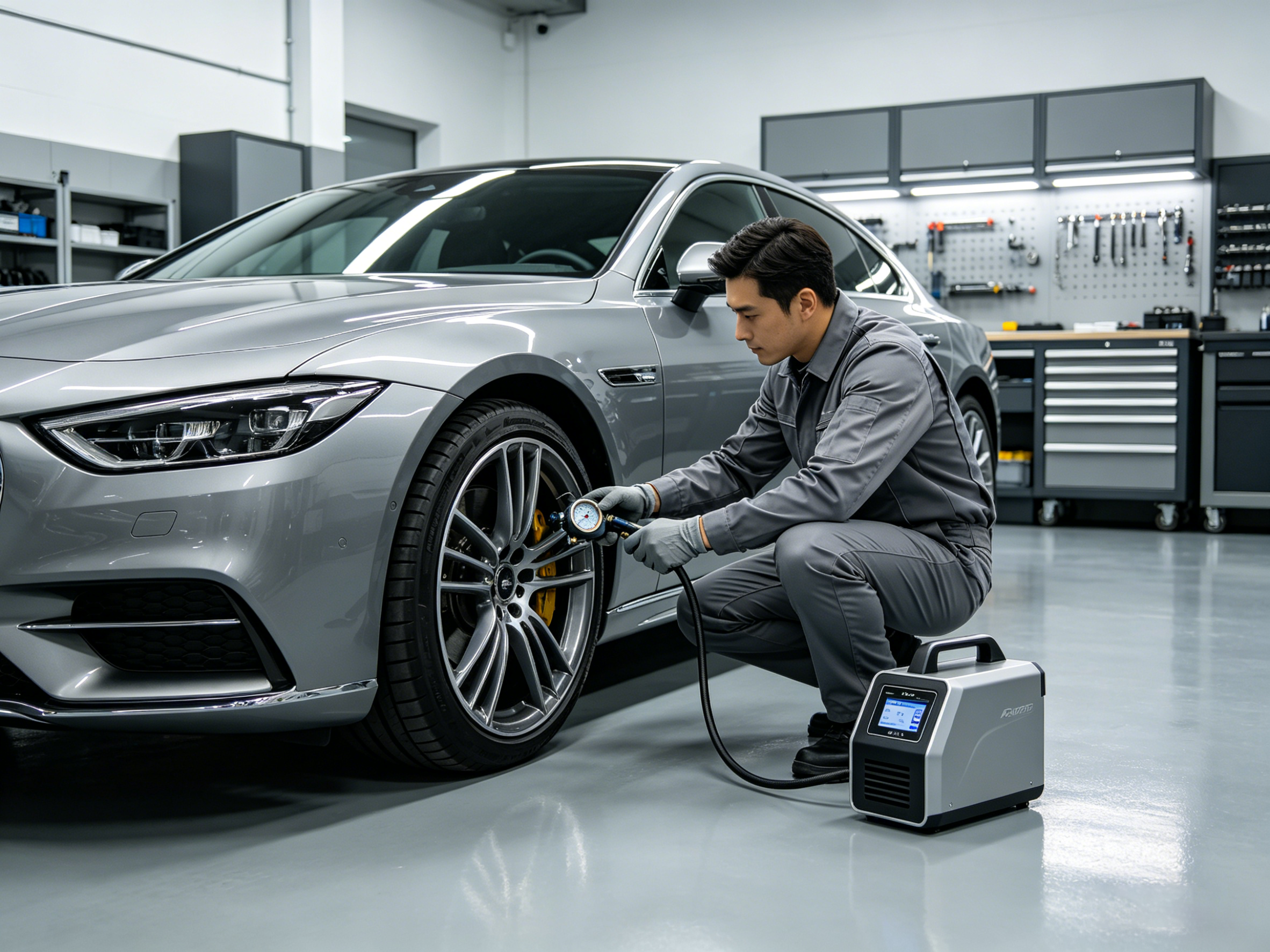 汽车轮胎慢跑气全攻略：从精准排查到专业修复