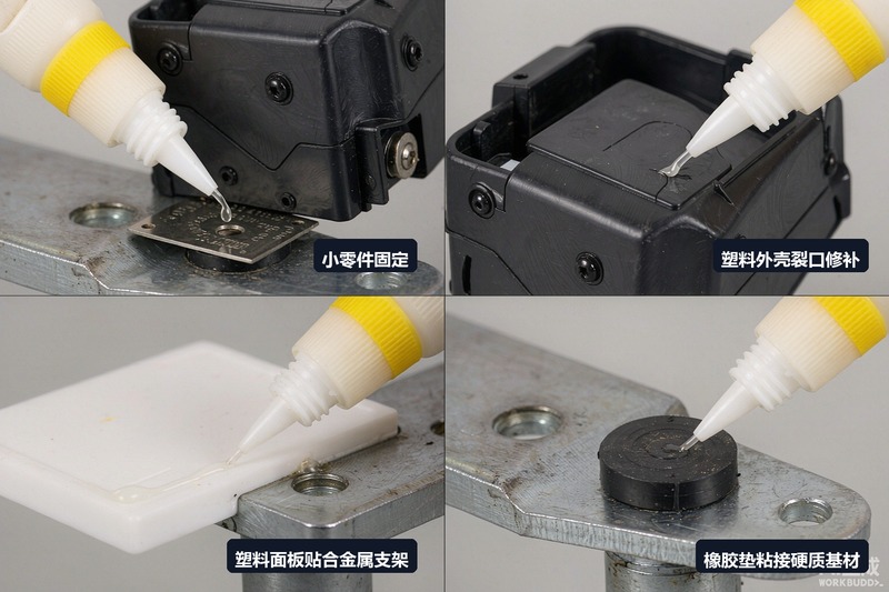 中粘度瞬干胶：通用粘接的“均衡之选”与适用边界